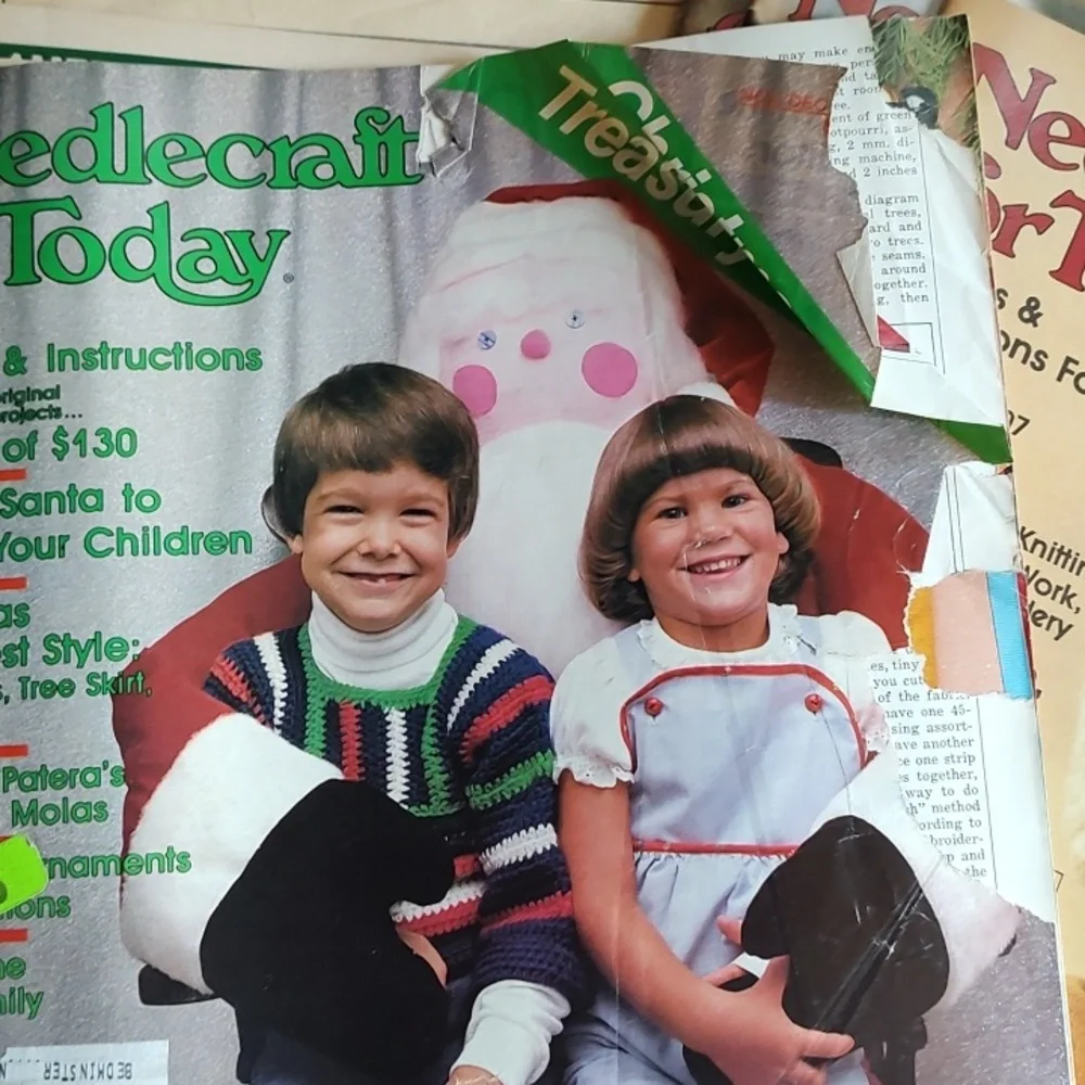Needlecraft For Today 1980-1983 Lot Of 16